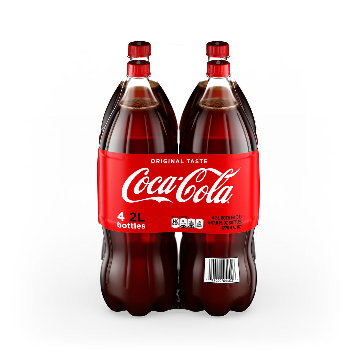 2 Liters Soda Soft Drink, 4 Pack Q8754