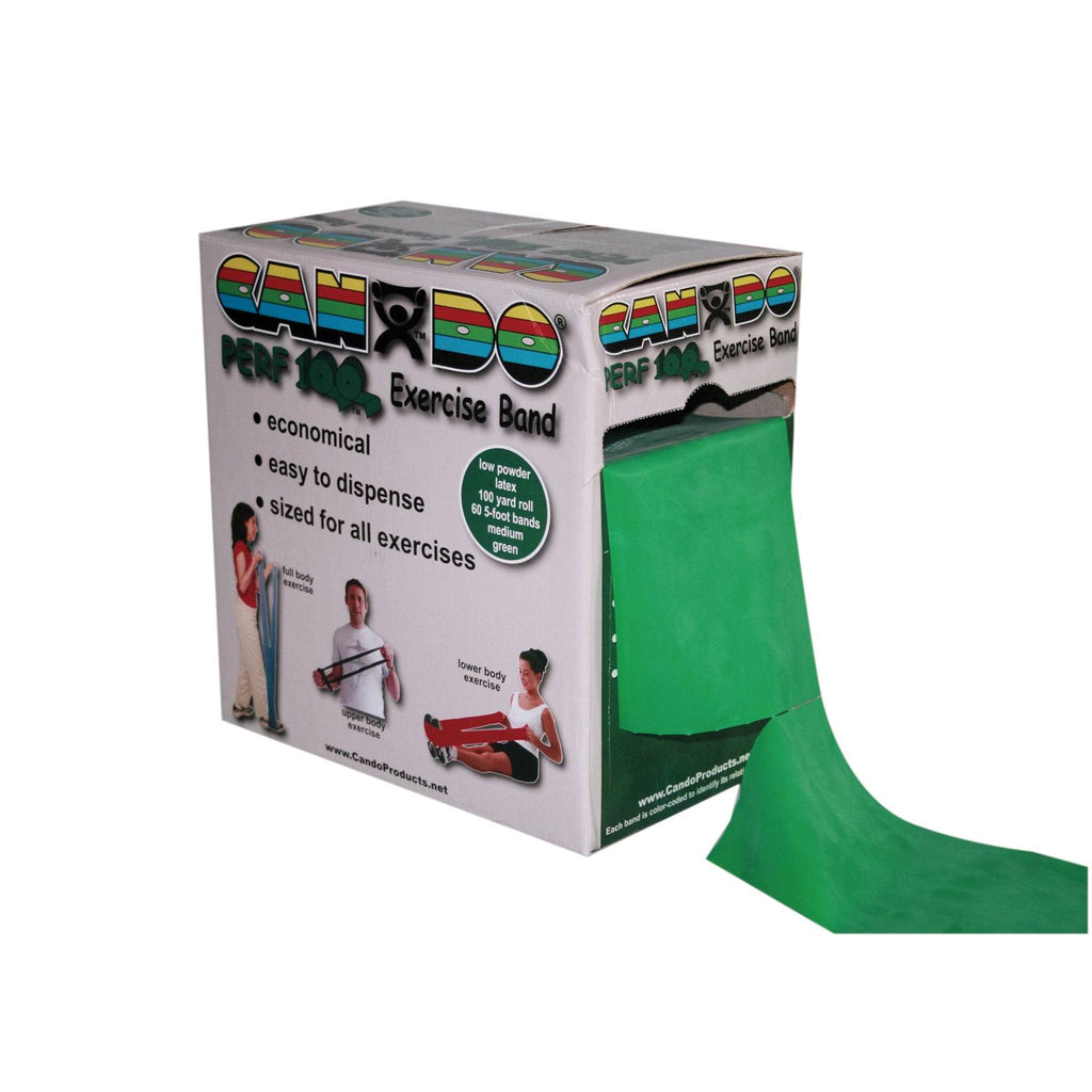 Yellow X-Light Powder Exercise Band 100 Yard Roll M432