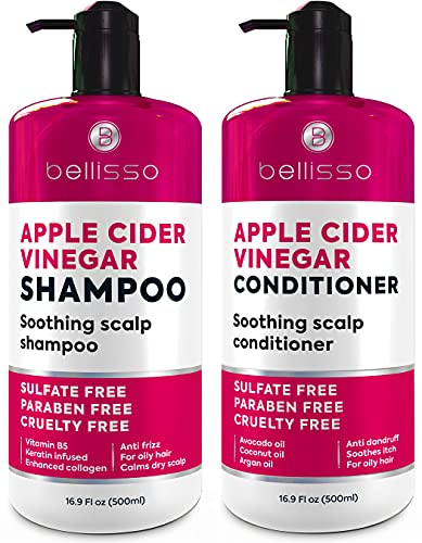 Curly Hair Shampoo and Conditioner Set Sulfate Free Q3721