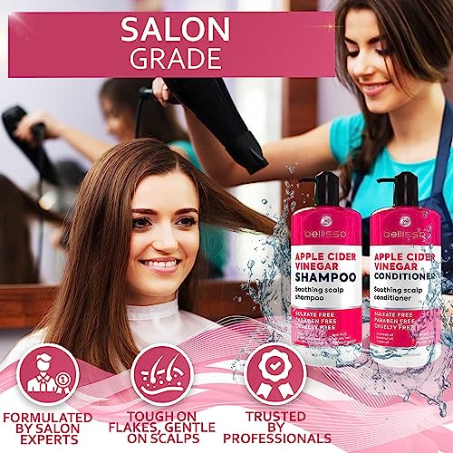 Curly Hair Shampoo and Conditioner Set Sulfate Free Q3721