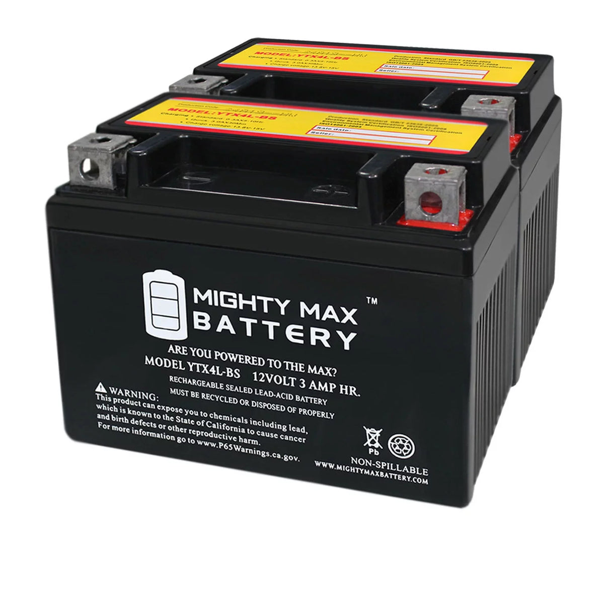 Motorcycle Battery 2 Pack R39690