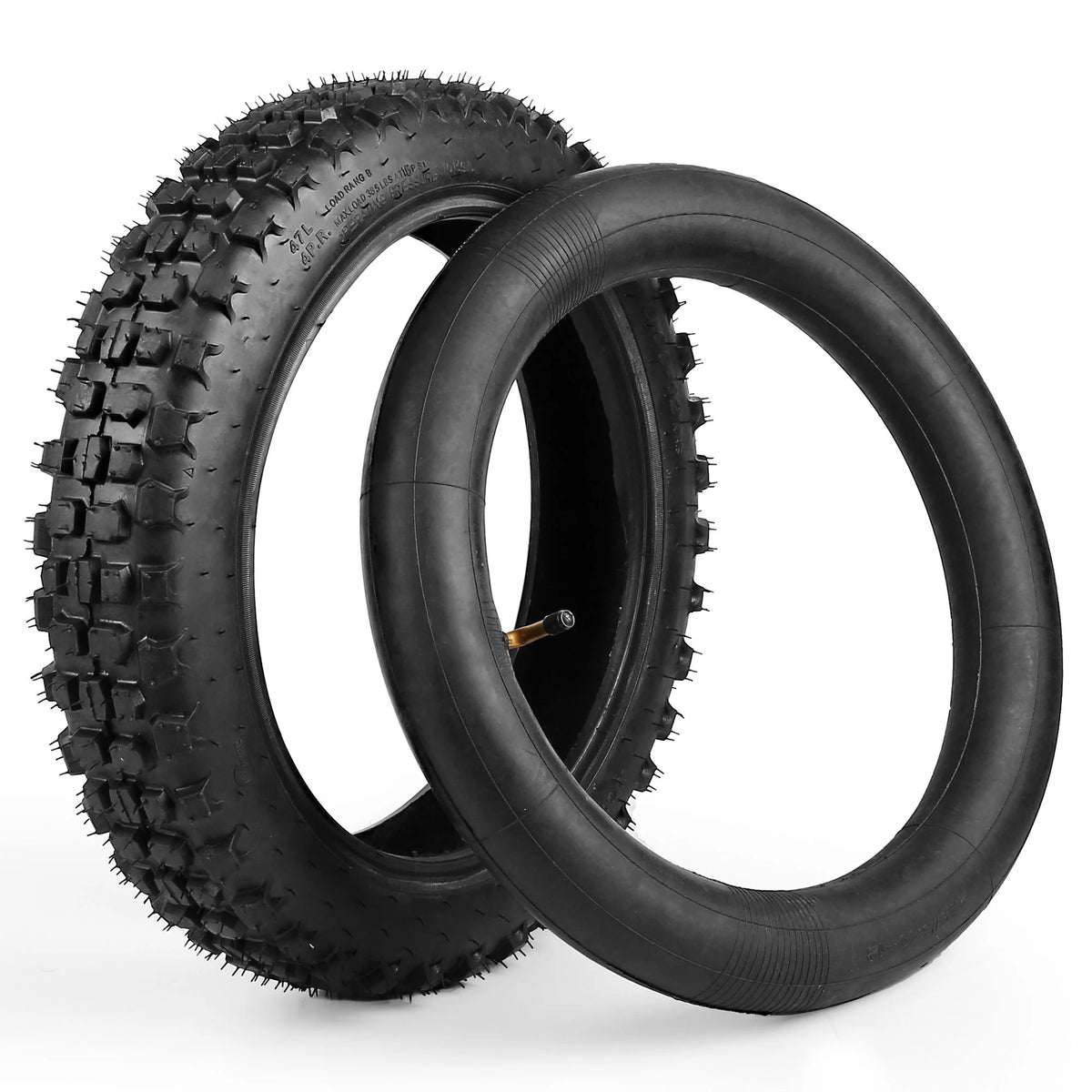 3.00-12 Dirt Bike Tire and Inner Tube Set A619