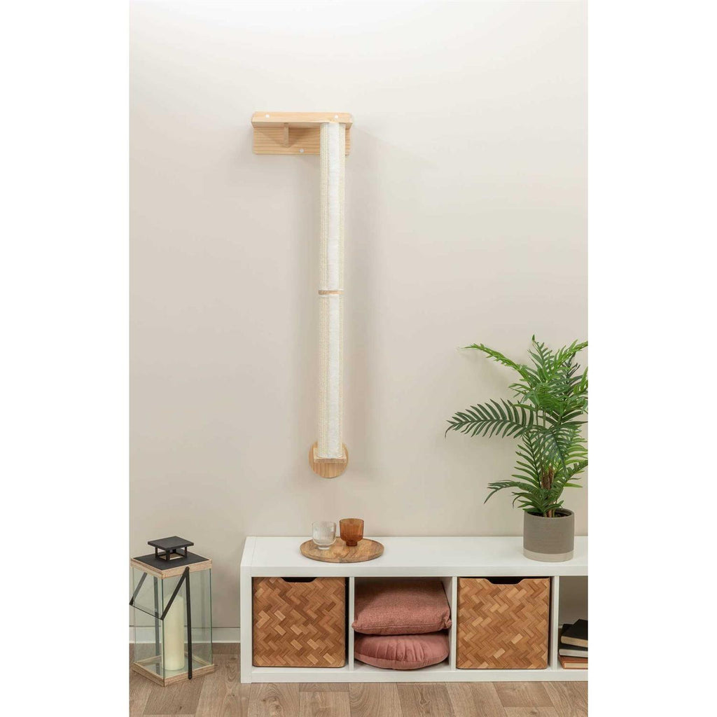 Wall Mount Cat Scratching Post with Perch P3991
