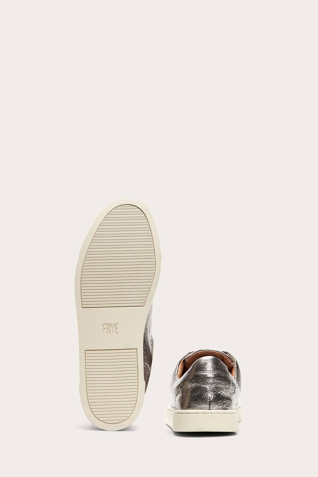Silver Low Lace Shoes M100