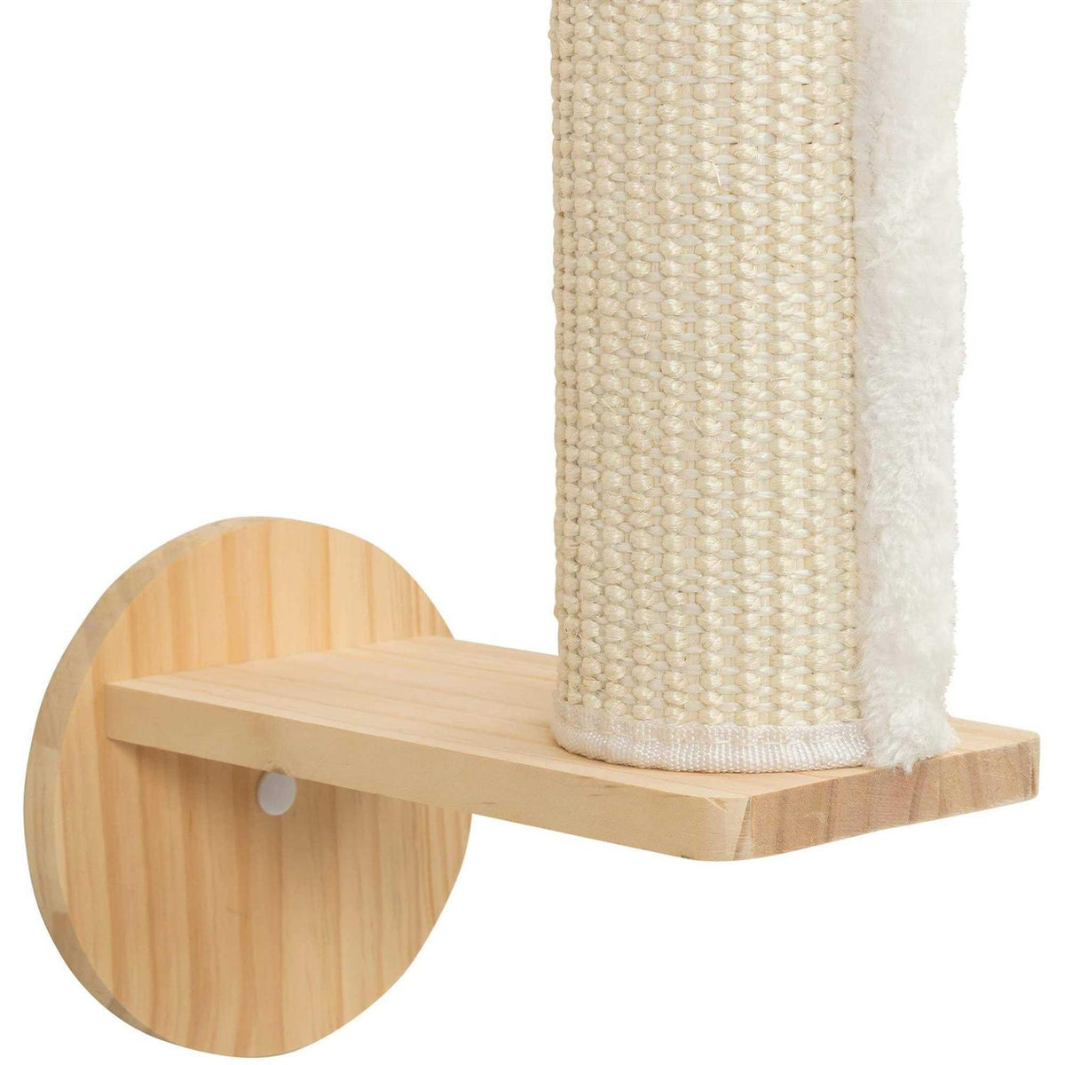 Wall Mount Cat Scratching Post with Perch P3991