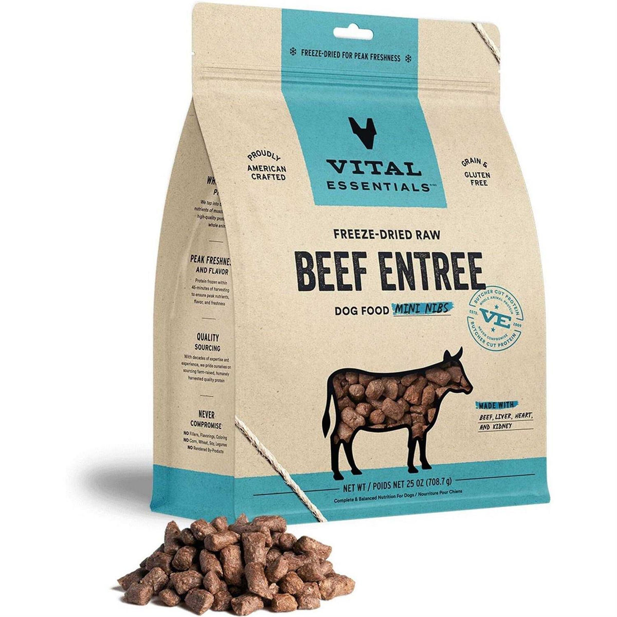 Freeze-Dried Raw Beef Dog Food T7560