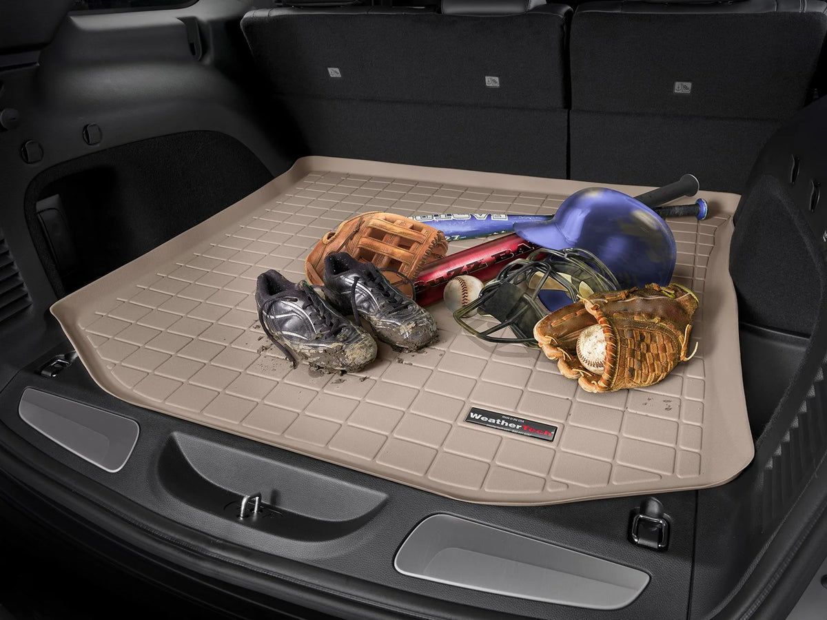 Tan Cargo Trunk Liner with Bumper Protector S15928