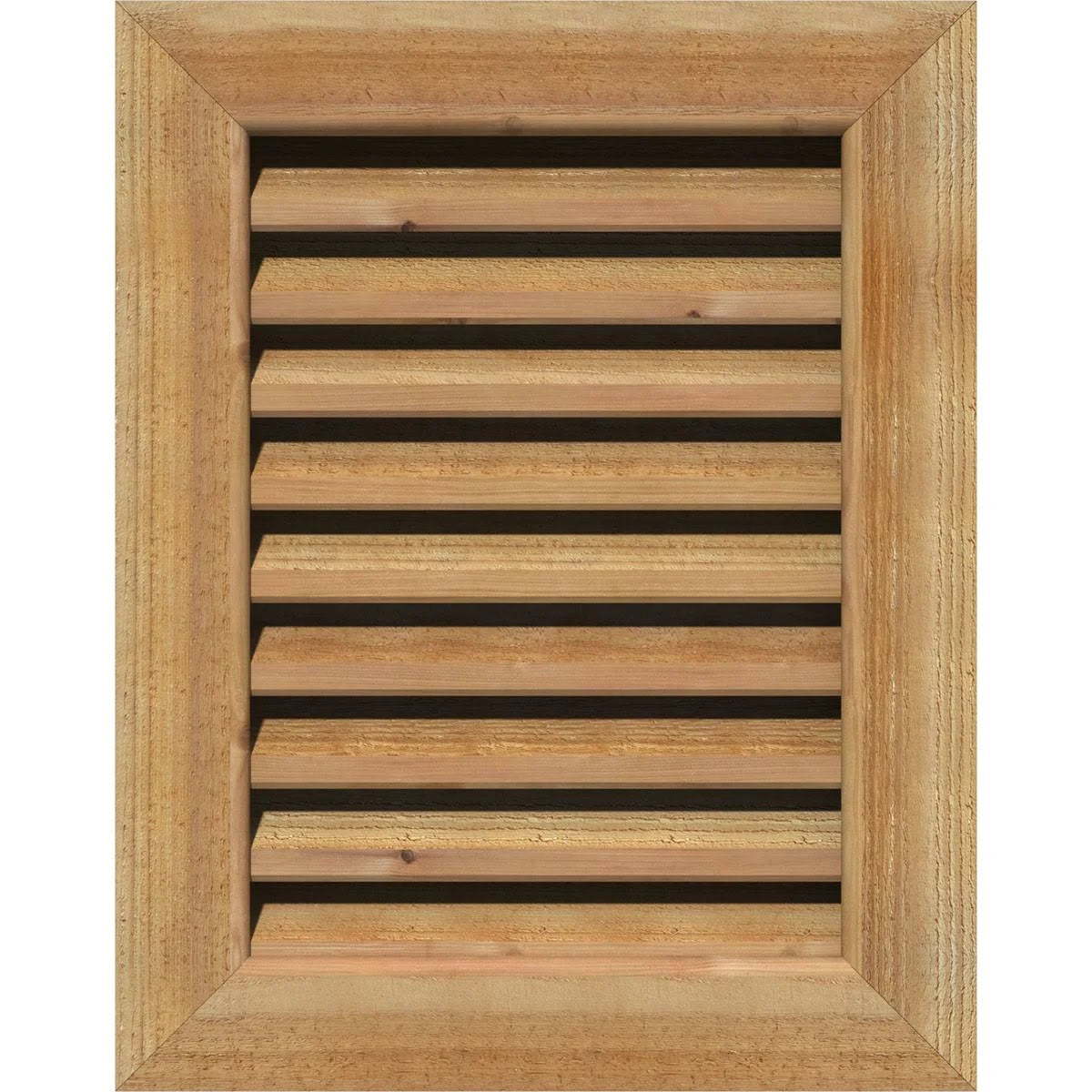 Unfinished Functional Vertical Gable Vent E442691