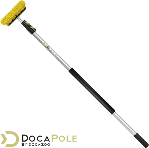 11 Inch Medium Bristle Deck Brush with Telescoping Pole P826