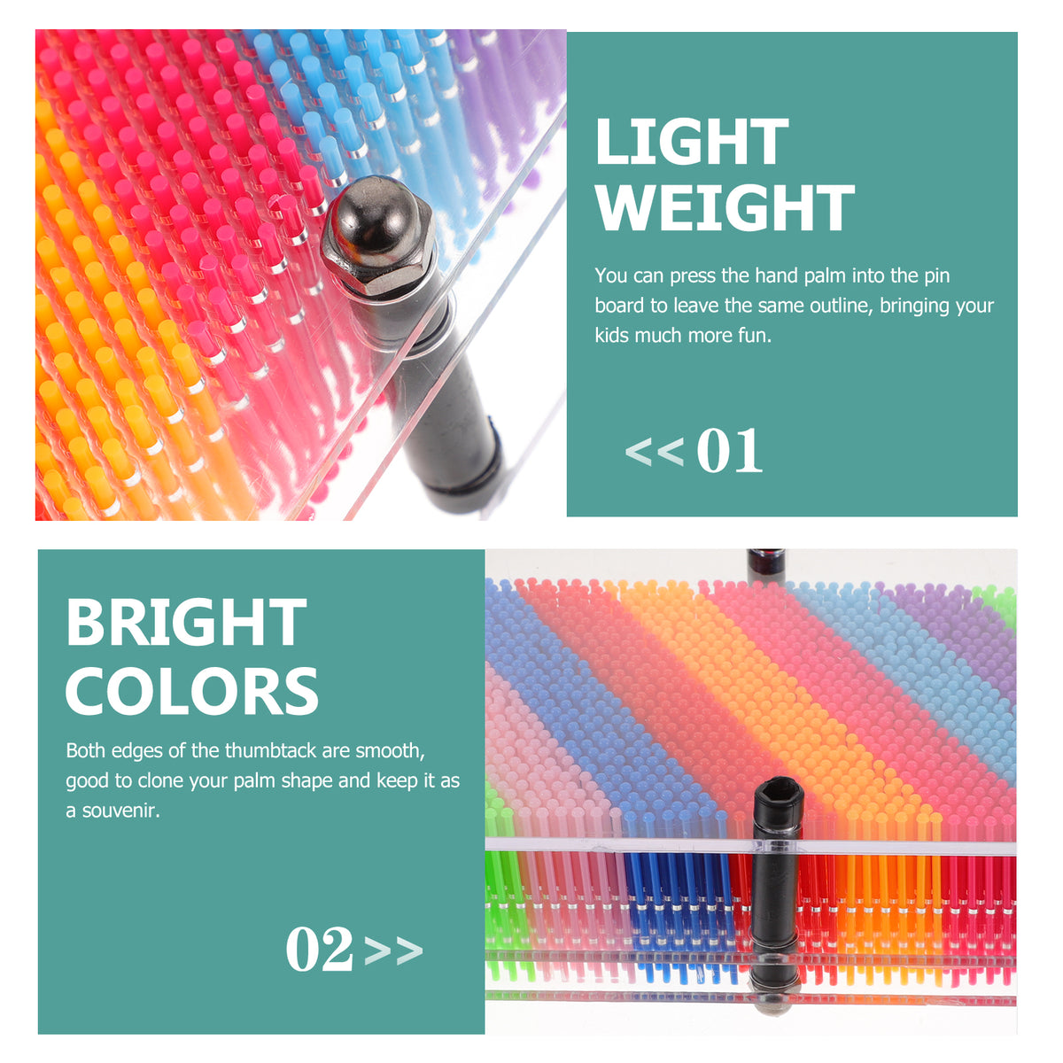 3d Pin Art Sensory Toy E1505