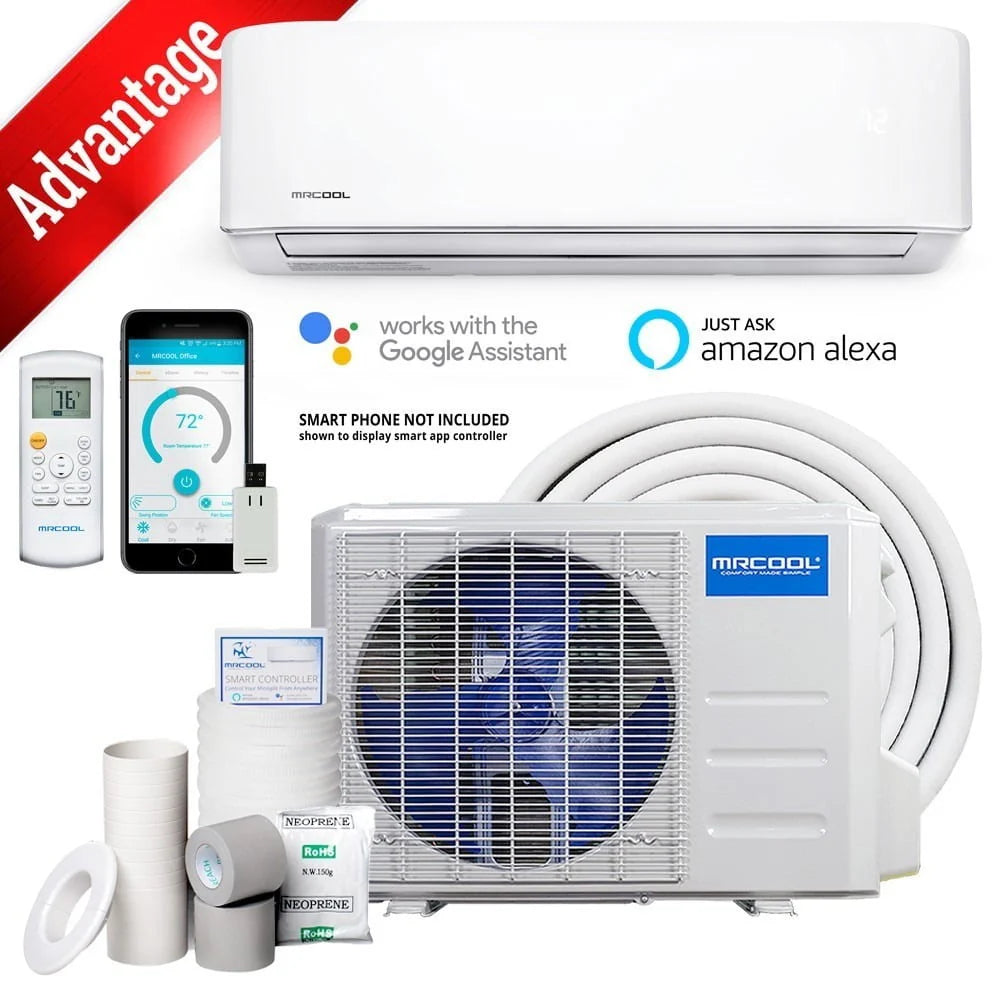 18000 BTU Mini Split Air Conditioner and Heat Pump 19 SEER 230V K108821