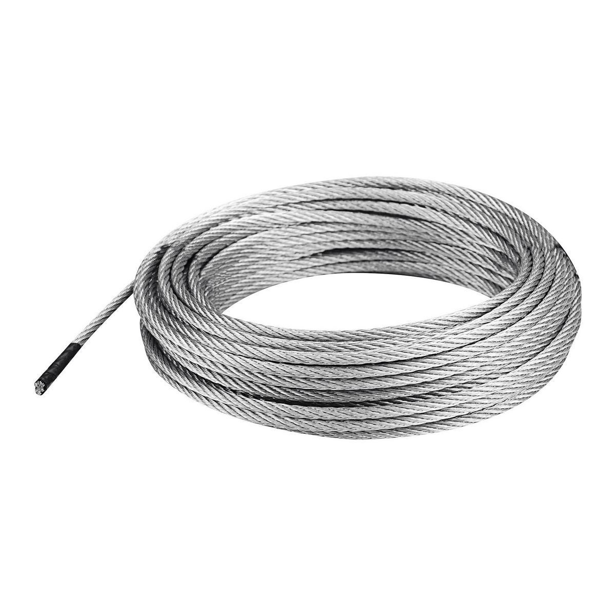 50 ft. x 5/32 in. Aircraft Grade Wire Rope J444309